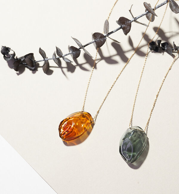 collex「【別注】【HARIO Lampwork Factory】ネックレス サンストーン」|ネックレス|