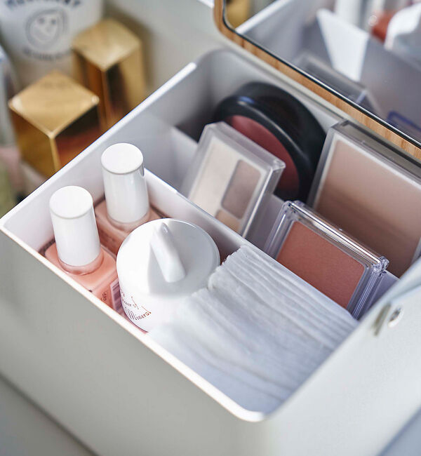 collex「【tower/タワー】メイクボックス　大容量　持ち運び　鏡付き」|その他|