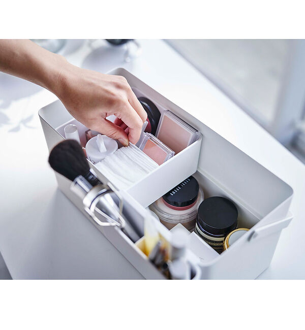 collex「【tower/タワー】メイクボックス　大容量　持ち運び　鏡付き」|その他|