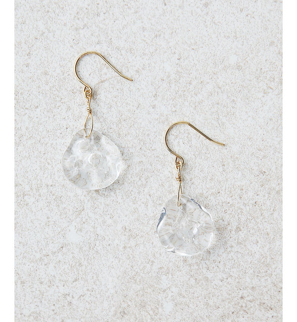 collex「【別注】【HARIO Lampwork Factory】ユレルフリル ピアス」|ピアス|