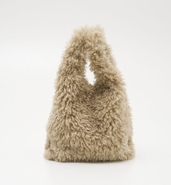 collex「【WEB限定】【EARTH MADE】CURLY FUR MARCHEBAG フ」|ハンドバッグ|