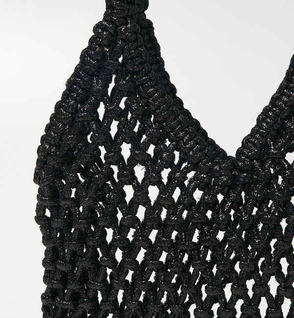 collex「【The Bagmati】 ラメメッシュバッグ」|かごバッグ|