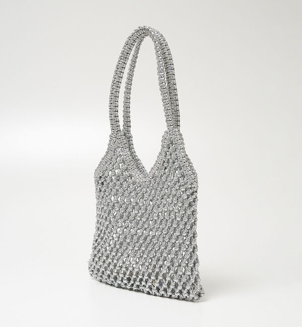 collex「【The Bagmati】 ラメメッシュバッグ」|かごバッグ|
