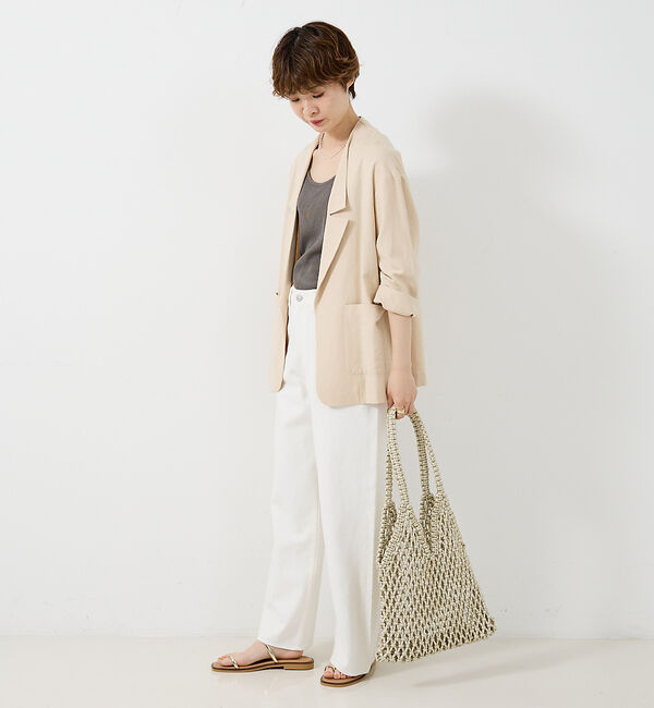 collex「【The Bagmati】 ラメメッシュバッグ」|かごバッグ|