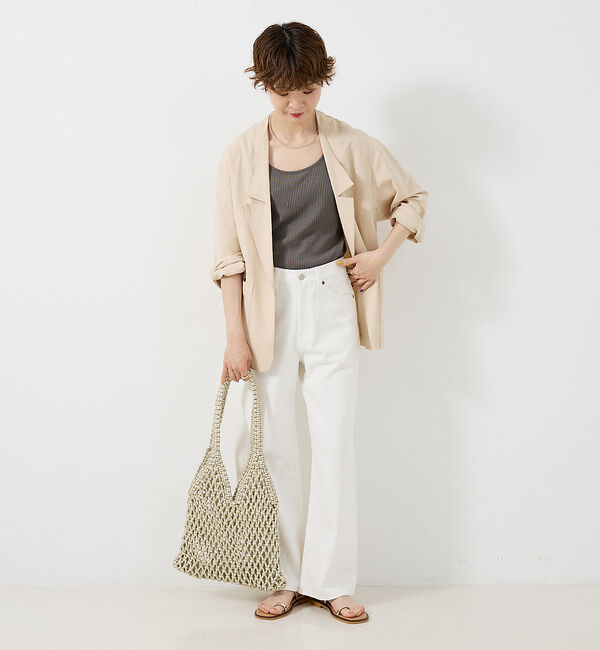 collex「【The Bagmati】 ラメメッシュバッグ」|かごバッグ|