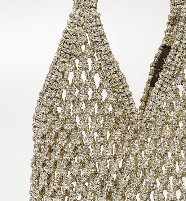 collex「【The Bagmati】 ラメメッシュバッグ」|かごバッグ|