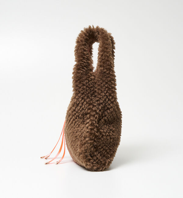 collex「【WEB限定】【EARTH MADE】ボア テープ マルシェバッグ」|ハンドバッグ|