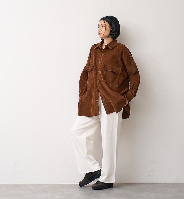 collex「【LANCER/ランサー】コーデュロイ シャツ」|シャツ・ブラウス|