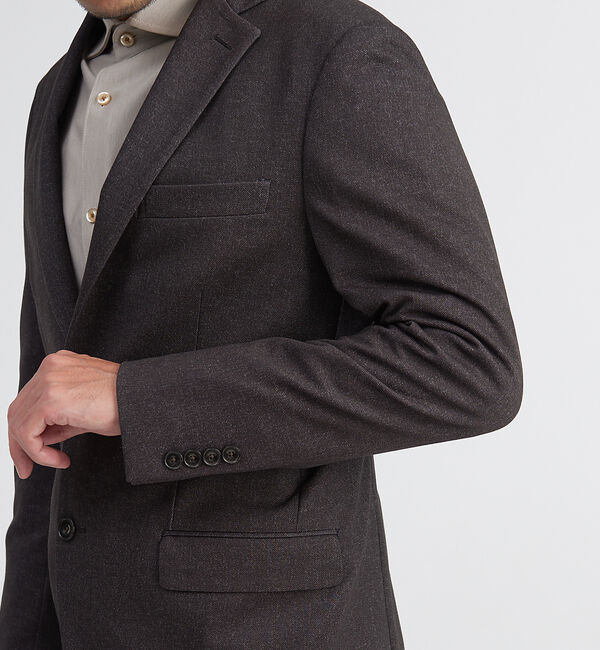 ABAHOUSE「【セットアップ対応】FLEX ストレッチ ポンチ ジャケット」|テーラードジャケット|