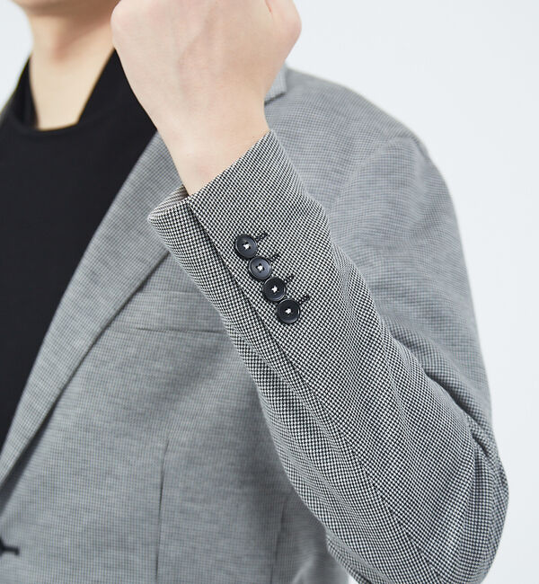 ABAHOUSE「【セットアップ対応】モックロディ WFバックメッシュ ジャケット」|テーラードジャケット|