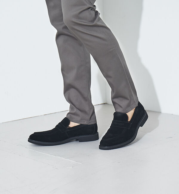 ABAHOUSE「【JapanMade】レザー コインローファー」|ローファー|