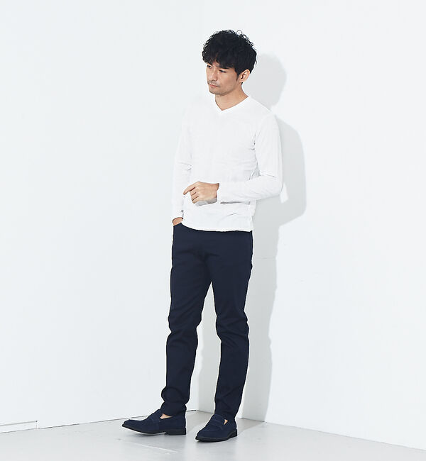 ABAHOUSE「【JapanMade】レザー コインローファー」|ローファー|