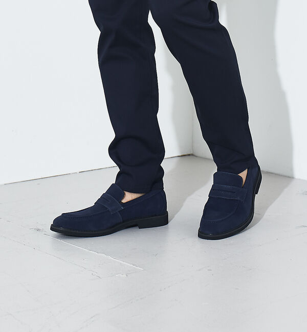 ABAHOUSE「【JapanMade】レザー コインローファー」|ローファー|