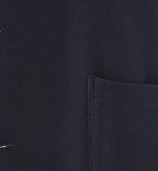 ABAHOUSE「ツイル ストレッチ 2WAY ショップコート」|テーラードジャケット|