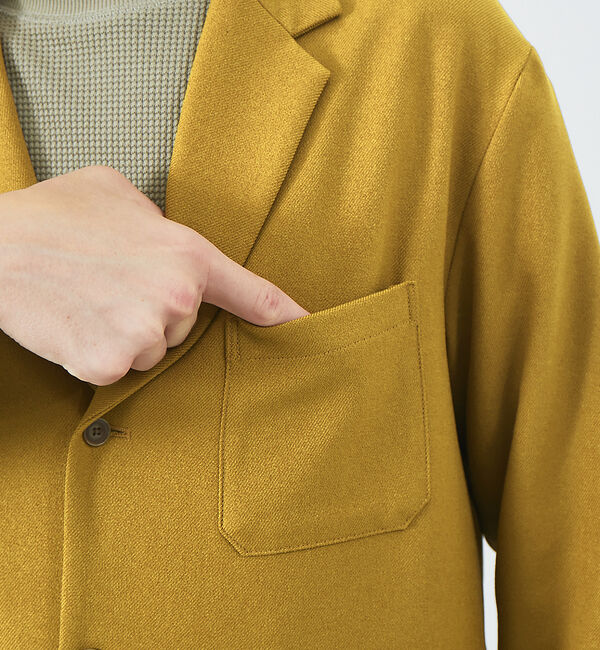 ABAHOUSE「ツイル ストレッチ 2WAY ショップコート」|テーラードジャケット|