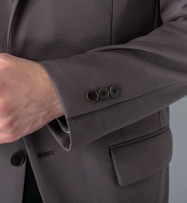 ABAHOUSE「【セットアップ対応/FLEX JACKET】バックメッシュ モクロディー ジャケ」|テーラードジャケット|