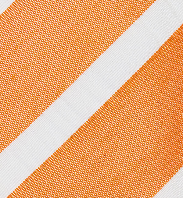 ABAHOUSE「【定番】カラーレジメンタル コットンシルク ネクタイ」|ネクタイ・蝶ネクタイ|