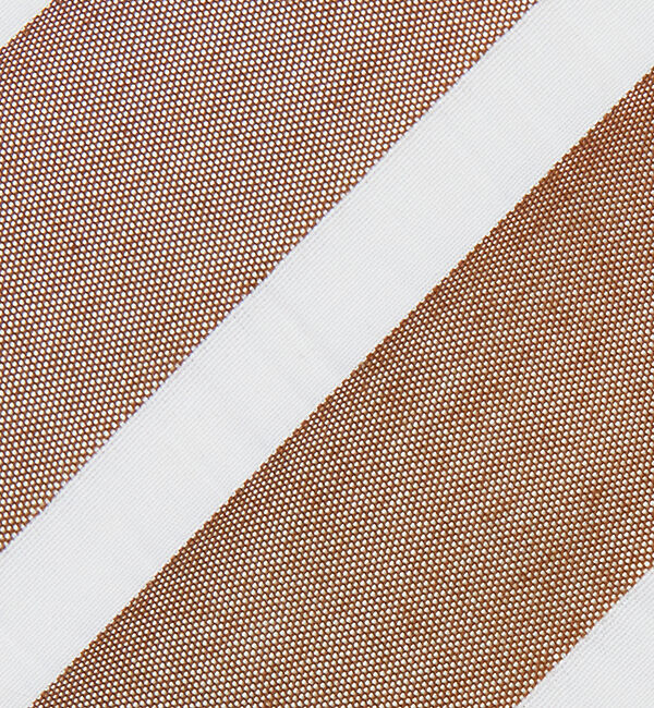 ABAHOUSE「【定番】カラーレジメンタル コットンシルク ネクタイ」|ネクタイ・蝶ネクタイ|