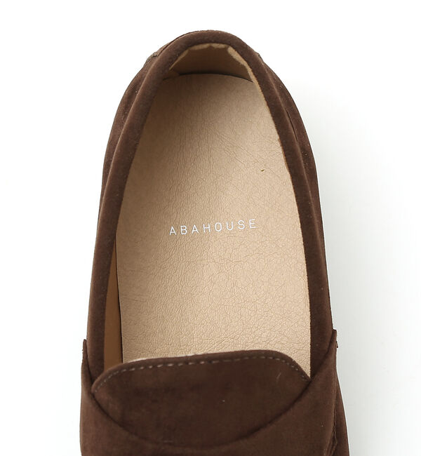 ABAHOUSE「【定番】ネオスエード コインローファー」|ローファー|