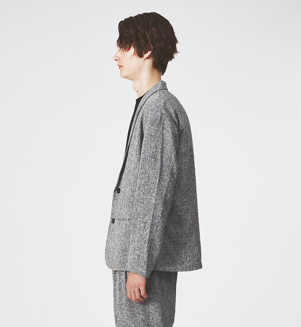 ABAHOUSE「【セットアップ対応】サマーツイード イージー ジャケット / サマージャケット」|テーラードジャケット|