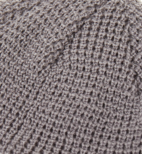 ABAHOUSE「＜BASIQUENTI＞【丸洗いOK】ユニセックス ワッフル編み ニットキャップ」|その他|