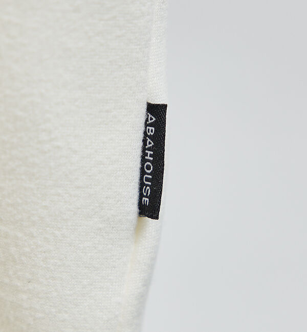 ABAHOUSE「【ふわふわ・もちもち】裏シャギー モックネック 長袖Tシャツ」|Tシャツ・カットソー|