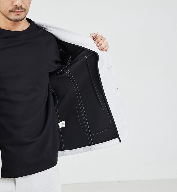 ABAHOUSE「【セットアップ対応/MASCHILE】3Dジャガード ジャケット」|その他|