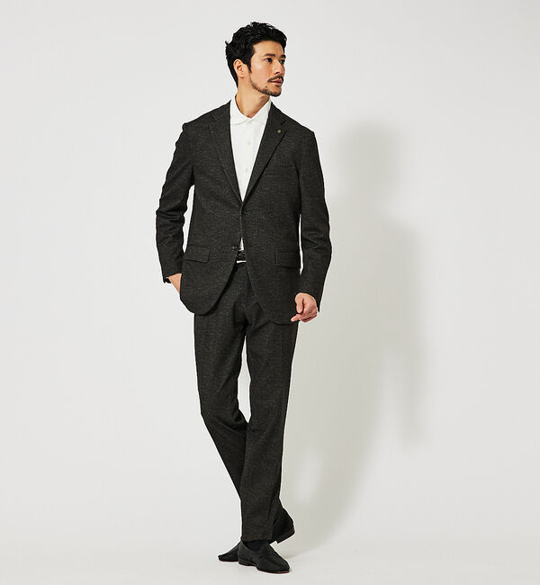 ABAHOUSE「【FLEX SHIRTS】ネオスウェード ツイル 長袖シャツ」|シャツ・ブラウス|