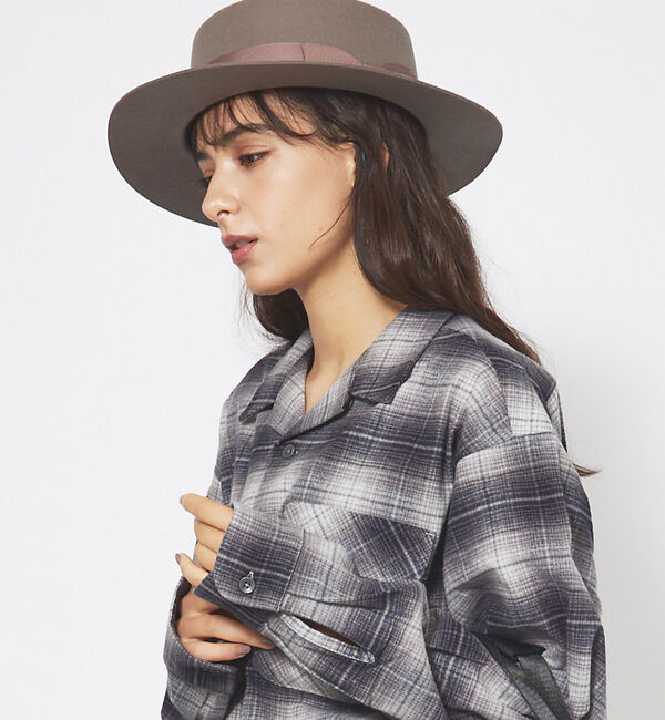 ABAHOUSE「【RUBEN/ルーベン】BOUTER FELT HAT/フェルトハット/RUS-」|その他|