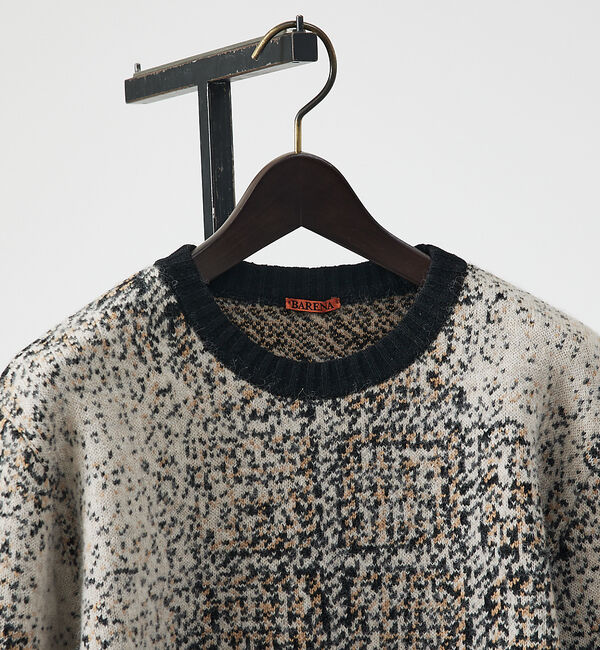 ABAHOUSE「【BARENA / バレナ】DESDO シャギーニット」|ニット・セーター|