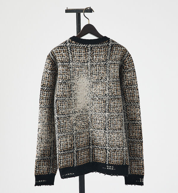 ABAHOUSE「【BARENA / バレナ】DESDO シャギーニット」|ニット・セーター|