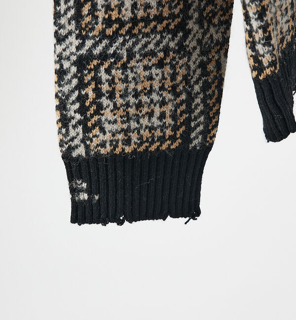 ABAHOUSE「【BARENA / バレナ】DESDO シャギーニット」|ニット・セーター|