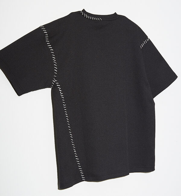 ABAHOUSE「【AH ABAHOUSE】PERFECTEX ハンドステッチ ワッフル 半袖Tシ」|Tシャツ・カットソー|