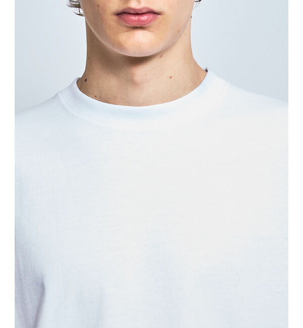 ABAHOUSE「ヴィンテージデザイン スプレープリント 半袖Tシャツ / オーバーサイズ」|Tシャツ・カットソー|