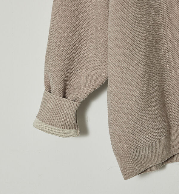 ABAHOUSE「ダブルフェイス カノコ ドライバーズニット」|ニット・セーター|