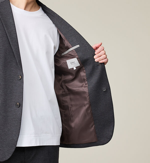 ABAHOUSE「【セットアップ対応】プレミアム ポンチジャケット」|テーラードジャケット|