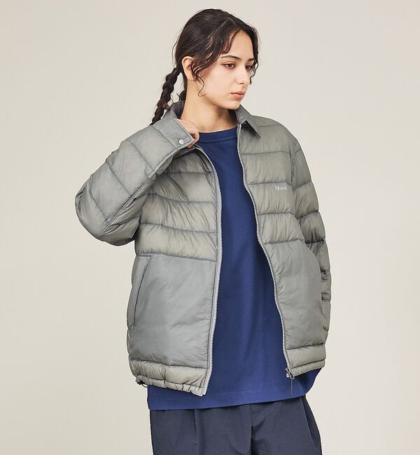ABAHOUSE「【NANGA/ナンガ】SHEER DOWN SHIRT BLOUSON/シアーダ」|ダウン|グレー