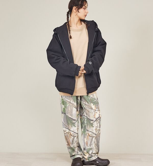 ABAHOUSE「【BerBerjin &times; RUSSELL ATHLETIC  】Pro Cott」|パーカー|