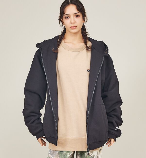 ABAHOUSE「【BerBerjin &times; RUSSELL ATHLETIC  】Pro Cott」|パーカー|