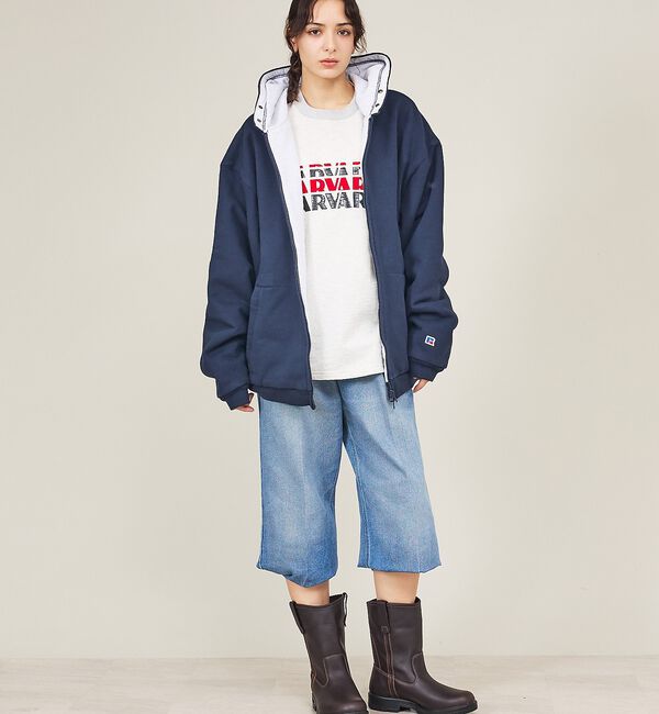 ABAHOUSE「【BerBerjin &times; RUSSELL ATHLETIC  】Pro Cott」|パーカー|