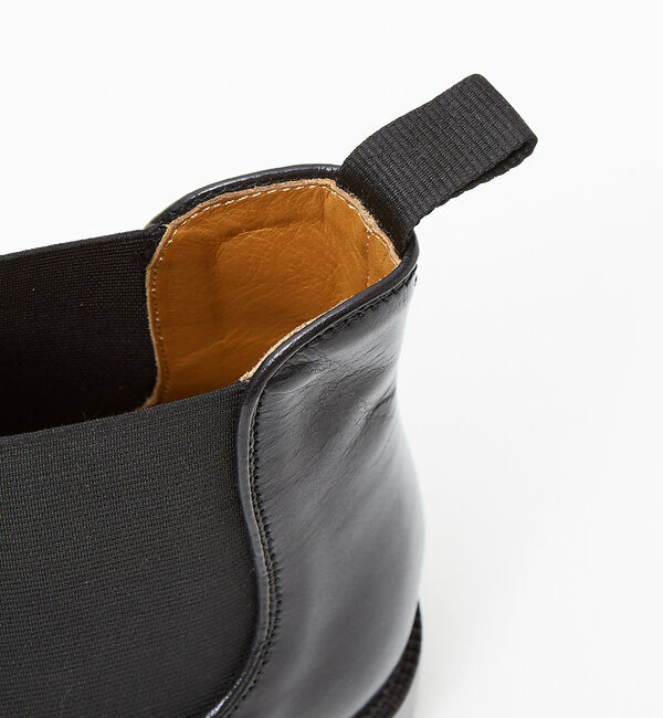 alfredoBANNISTER「【SHOO IN SHOE】カーフレザー チェルシーブーツ / サイドゴアブーツ」|ショートブーツ|