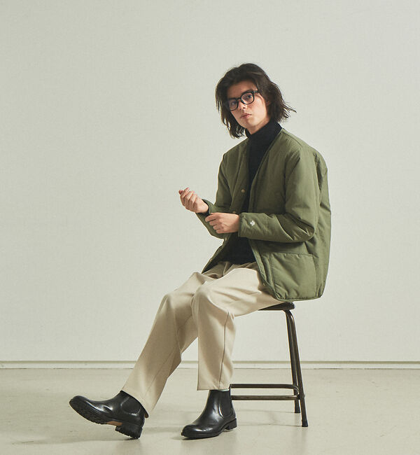 alfredoBANNISTER「【SHOO IN SHOE】カーフレザー チェルシーブーツ / サイドゴアブーツ」|ショートブーツ|