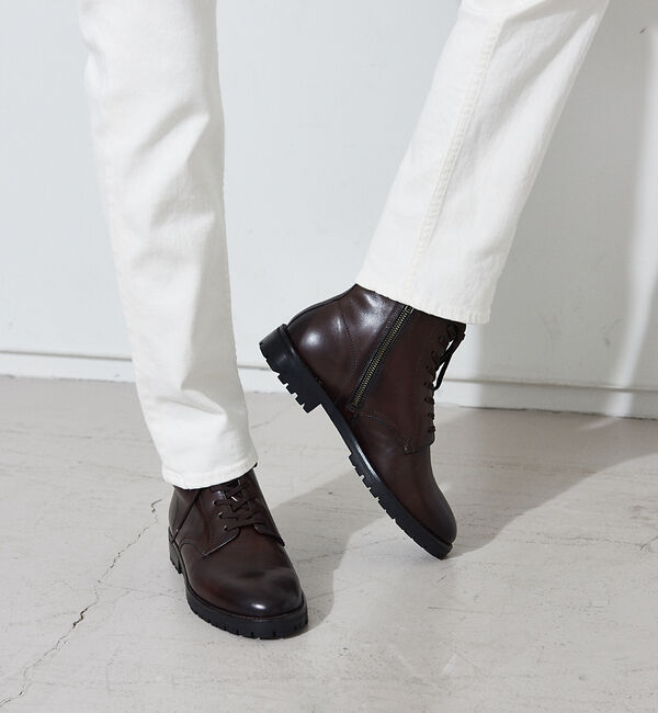 alfredoBANNISTER「【WEB限定】レースアップブーツ / ワークブーツ」|ショートブーツ|