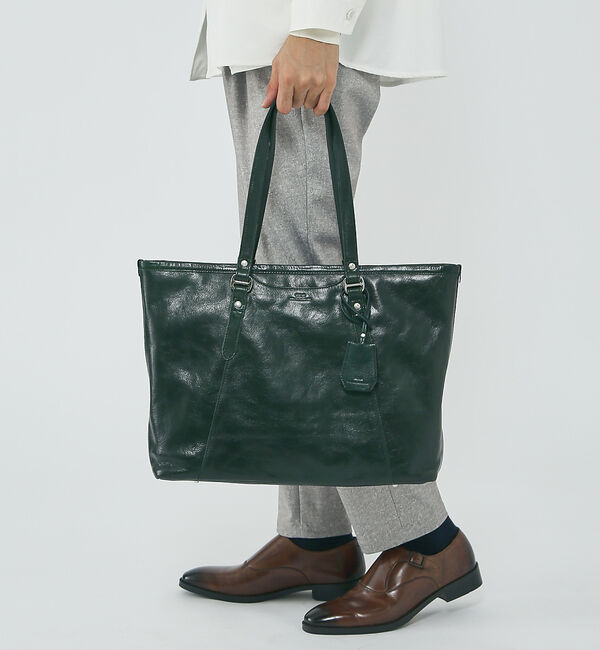 alfredoBANNISTER「【SEEKER 別注】定番 レザートート / A4サイズ対応 キーストラップ付き」|トートバッグ|