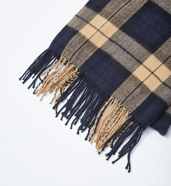 Rouge vif「起毛チェックストール」|マフラー|