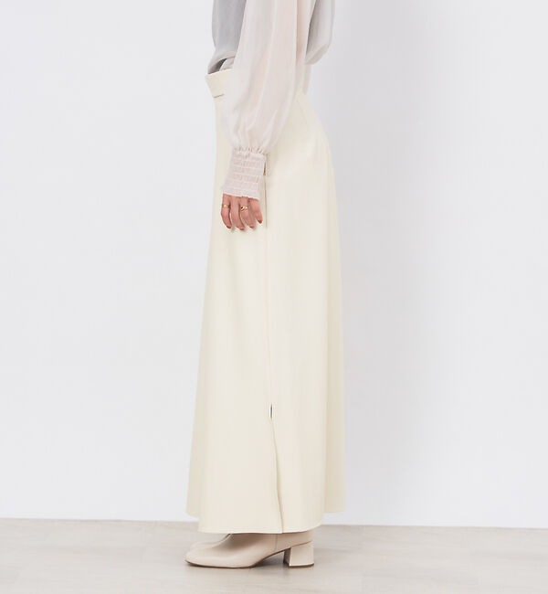 Rouge vif「シープレザークロススカート」|スカート|