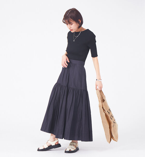 Rouge vif「コーマローンワッシャースカート」|スカート|