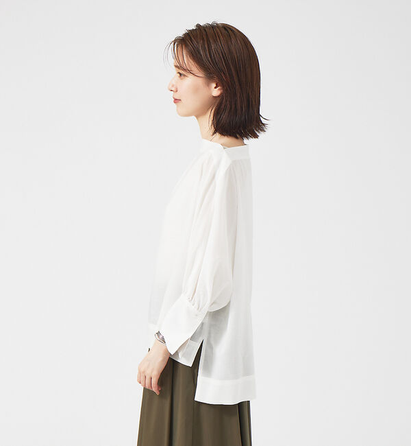 Rouge vif「ギャザースリーブブラウス」|シャツ・ブラウス|