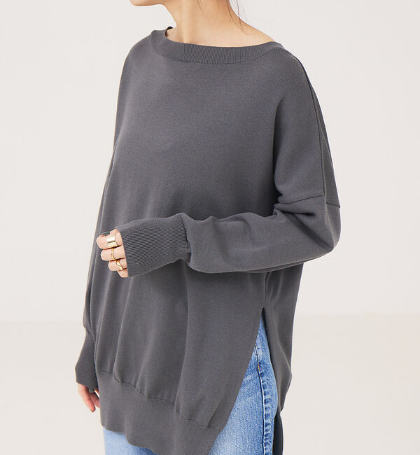 Rouge vif「サイドスリットニットPO」|ニット・セーター|