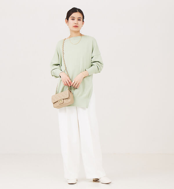 Rouge vif「サイドスリットニットPO」|ニット・セーター|